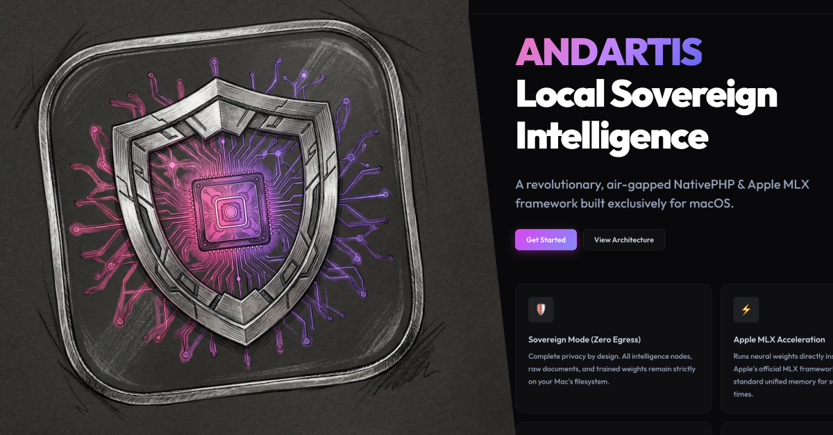 ANDARTIS - Sovereign Local-First Intelligence for macOS